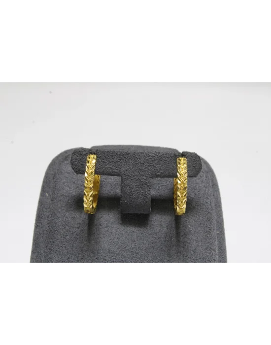 22 Ayar Altın Küpe 4.3 GR UME0919