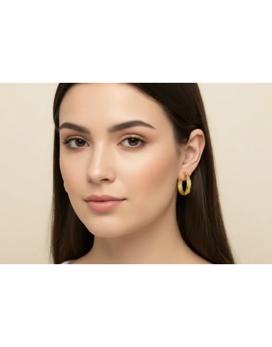 22 Ayar Altın Küpe 4.14 GR UME0826