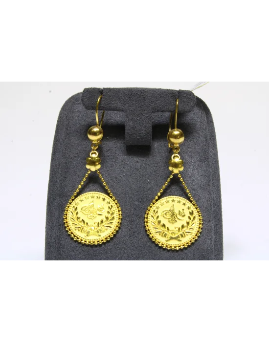 22 Ayar Altın Küpe 4.2 GR KPE8963