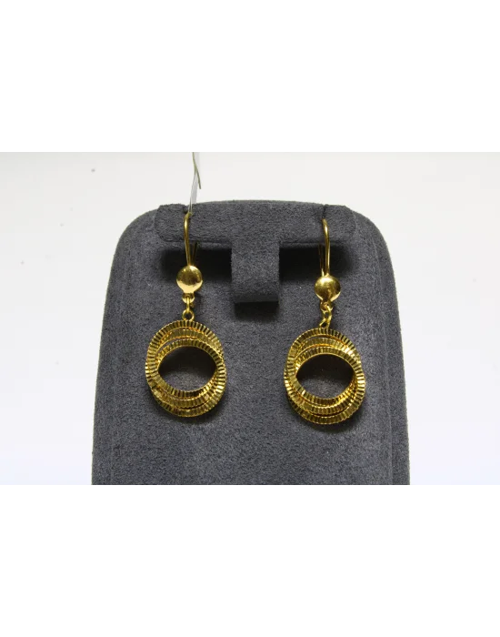 22 Ayar Altın Küpe 5.24 GR ENO4496