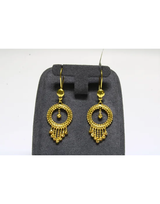 22 Ayar Altın Küpe 5.8 GR KPE8111
