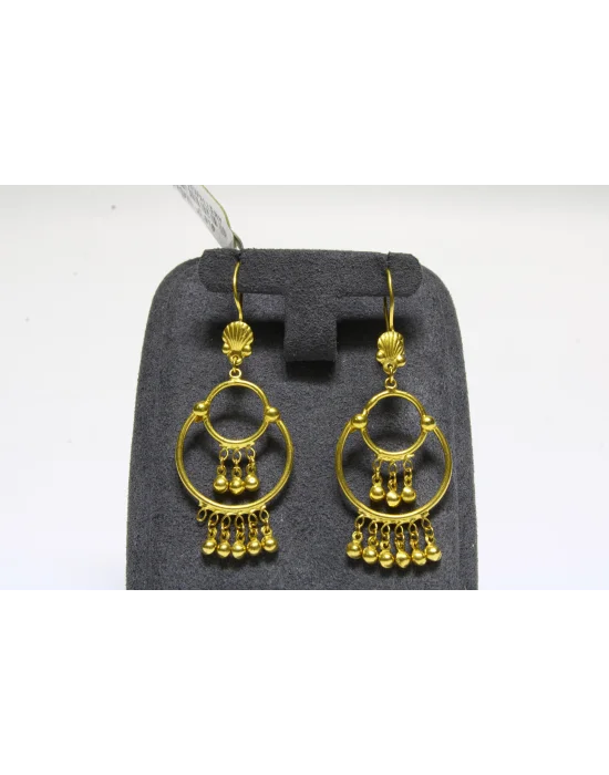 22 Ayar Altın Küpe 5.2 GR KPE0775