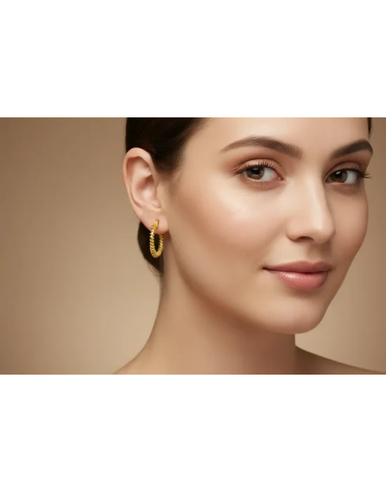 22 Ayar Altın Küpe 5.14 GR KPE7663