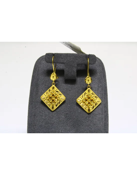 22 Ayar Altın Küpe 5.27 GR KPE9270