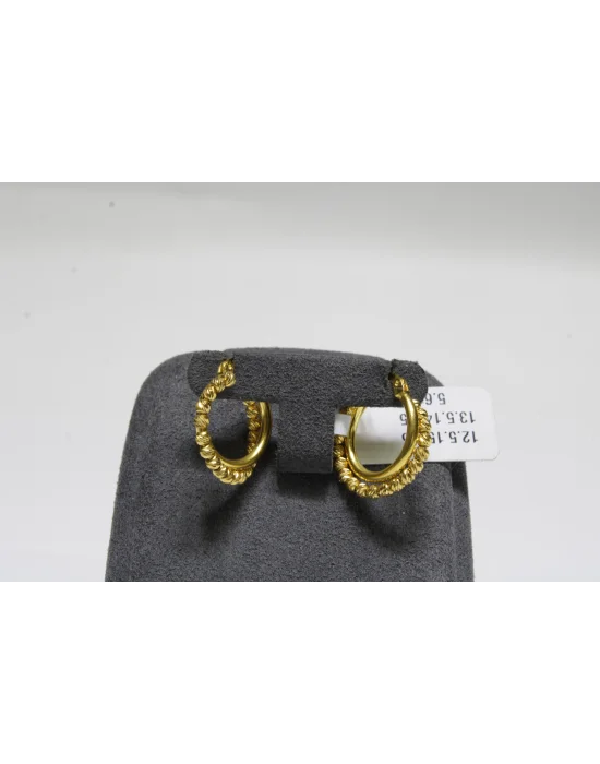 22 Ayar Altın Küpe 5.61 GR UME0318