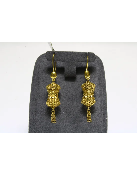 22 Ayar Altın Küpe 6 GR KPE0807