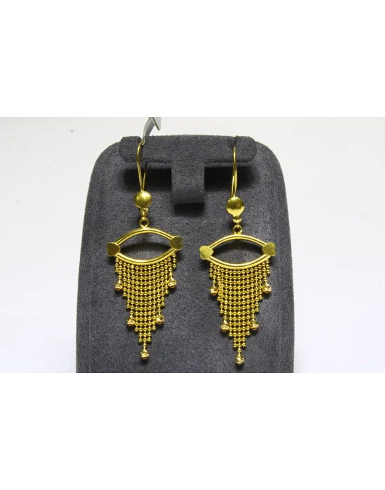 22 Ayar Altın Küpe 7.14 GR KPE0052