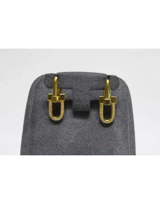 22 Ayar Altın Küpe 7.05 GR KPE7132