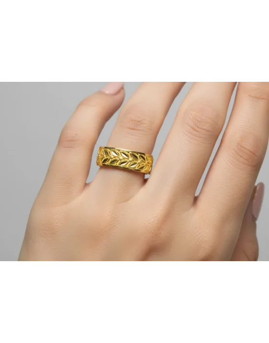 22 Ayar Altın Yüzük 4.15 GR ALY6017