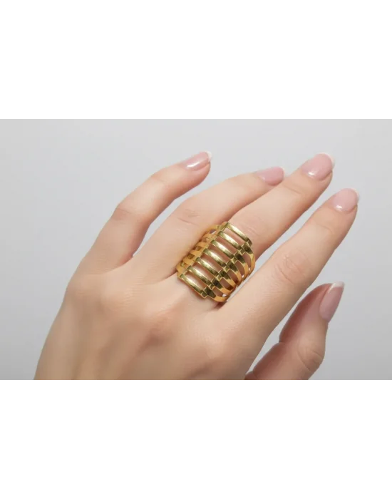 22 Ayar Altın Yüzük 5.76 GR YZK5543