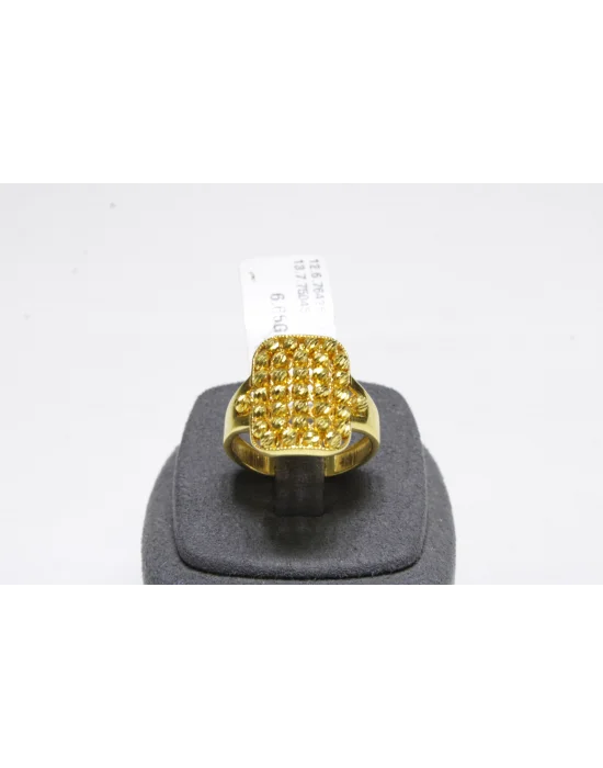22 Ayar Altın Yüzük 6.65 GR YZK3656