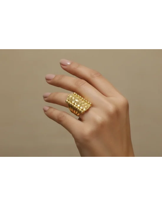 22 Ayar Altın Yüzük 7.24 GR YZK7373