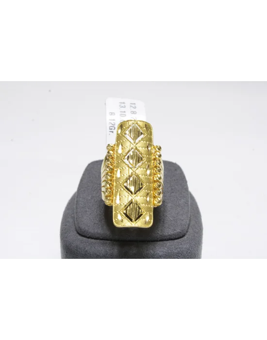 22 Ayar Altın Yüzük 8.12 GR YZK5540