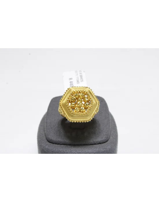 22 Ayar Altın Yüzük 8.44 GR DRK0786