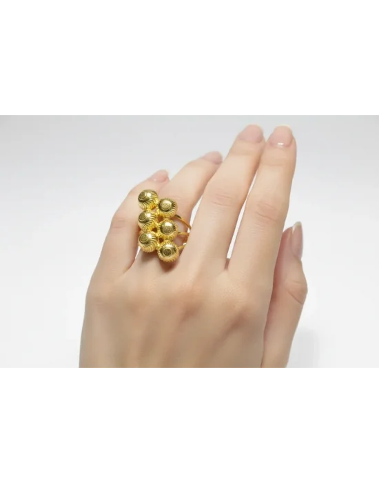 22 Ayar Altın Yüzük 9.15 GR YZK2952