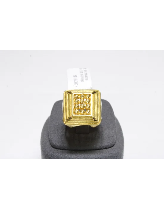 22 Ayar Altın Yüzük 9.63 GR DRK0689