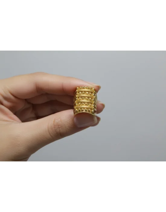 22 Ayar Altın Yüzük 9.56 GR DRK0460