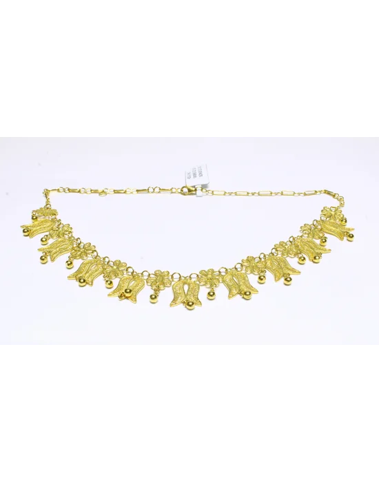 22 Ayar Altın Zincir Kolye 40 CM 24.11 GR KLY3817