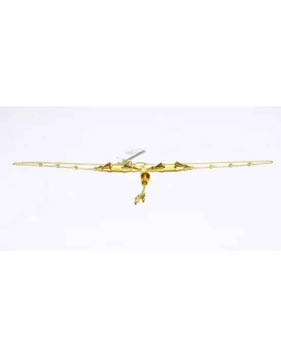 22 Ayar Altın Zincir Kolye 45 CM 14.47 GR KLY4721