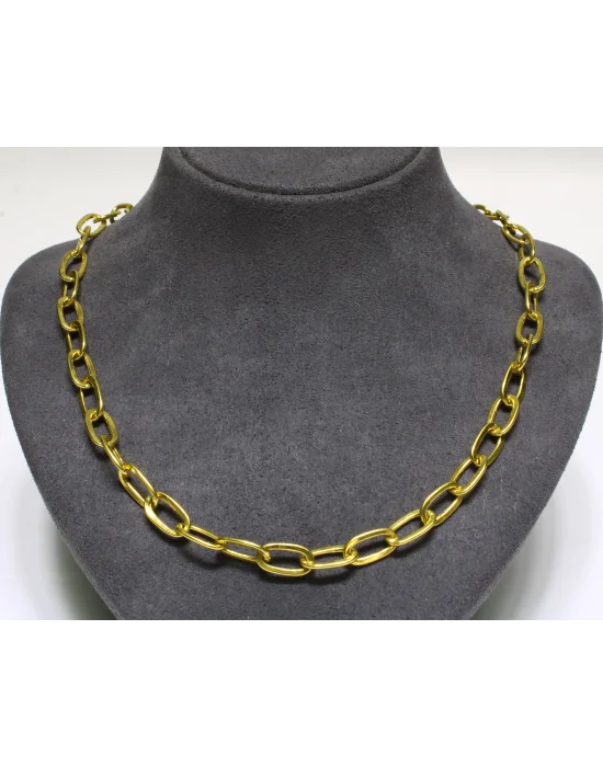 22 Ayar Altın Zincir Kolye 45 CM 14.02 GR KLY3384