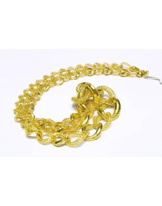 22 Ayar Altın Zincir Kolye 45 CM 26.95 GR KLY4715