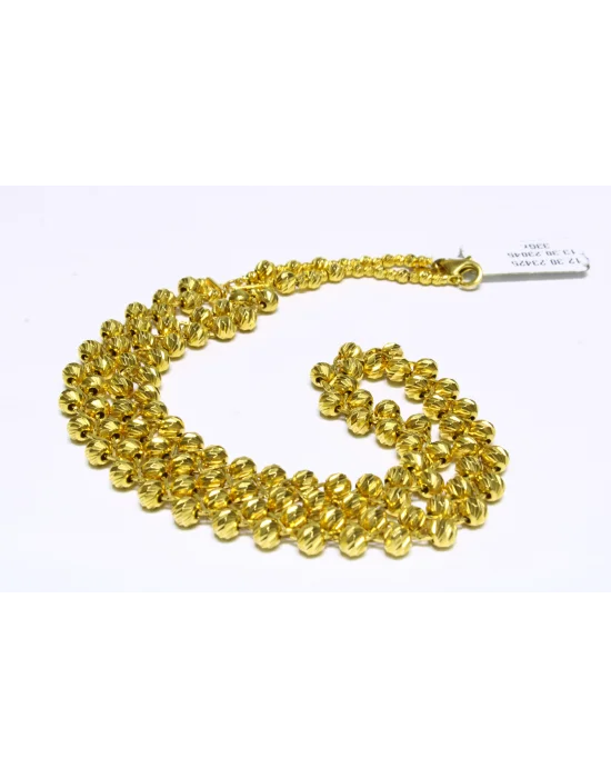 22 Ayar Altın Zincir Kolye 45 CM 33 GR KLY4108