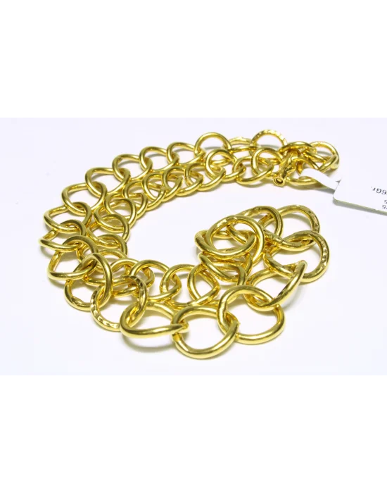 22 Ayar Altın Zincir Kolye 45 CM 35.48 GR KLY4188