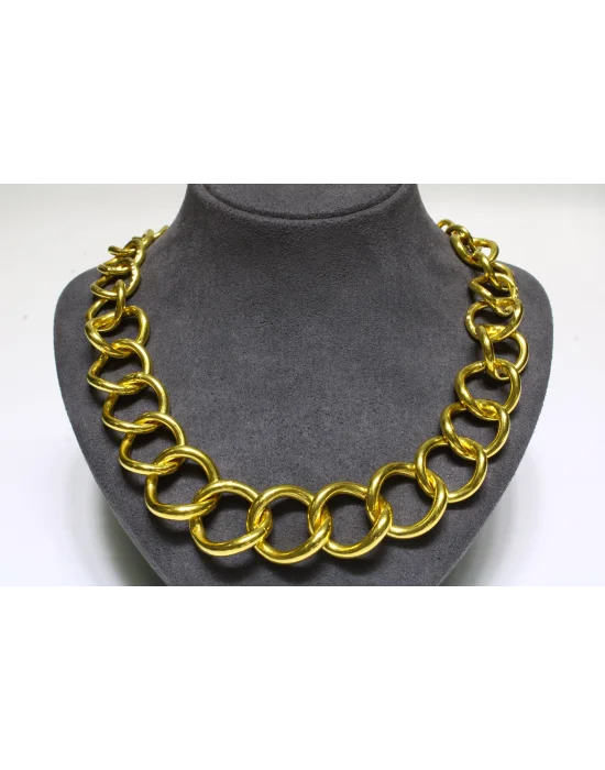 22 Ayar Altın Zincir Kolye 45 CM 39.01 GR KLY4054