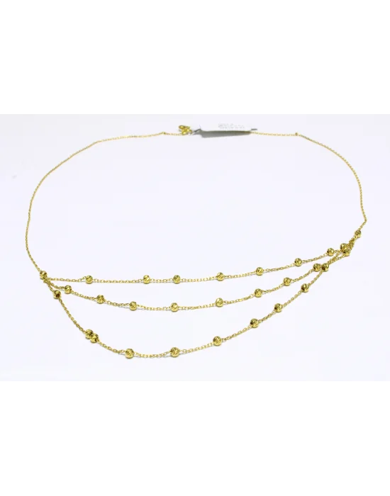 22 Ayar Altın Zincir Kolye 45 CM 6.12 GR KLY3819