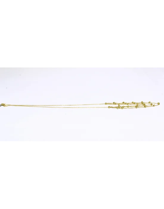 22 Ayar Altın Zincir Kolye 45 CM 6.12 GR KLY3819
