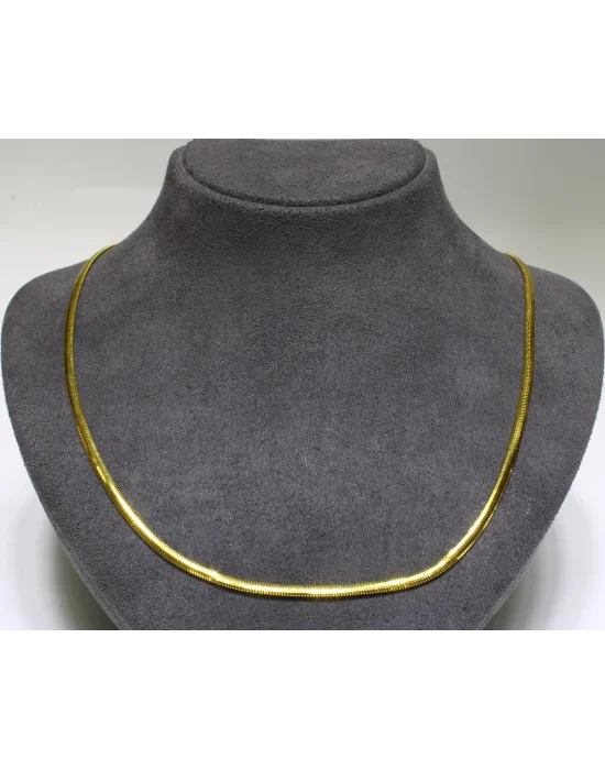 22 Ayar Altın Zincir Kolye 45 CM 9.28 GR ZNC2435