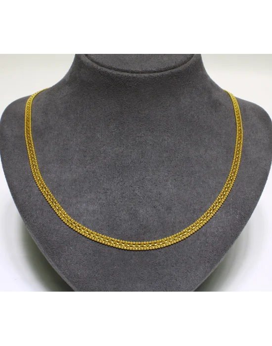 22 Ayar Altın Zincir Kolye 50 CM 12 GR KLY3662