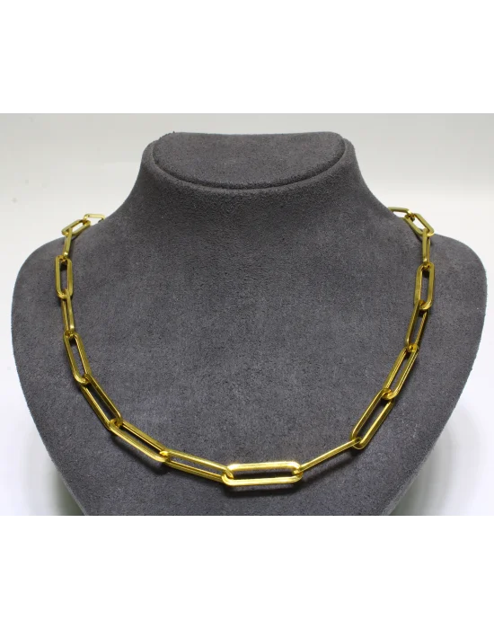 22 Ayar Altın Zincir Kolye 50 CM 14.36 GR KLY2591