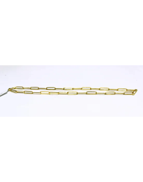 22 Ayar Altın Zincir Kolye 50 CM 14.36 GR KLY2591