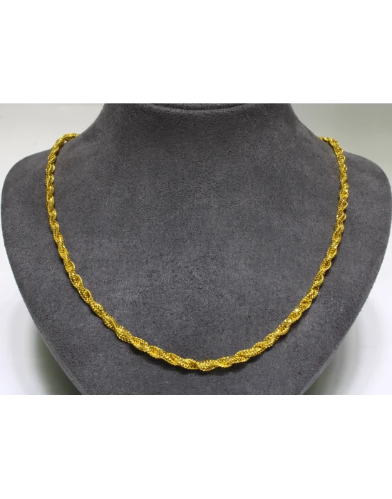 22 Ayar Altın Zincir Kolye 50 CM 14.4 GR KLY3663