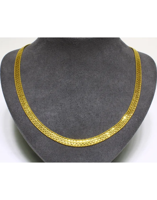 22 Ayar Altın Zincir Kolye 50 CM 18.19 GR KLY4245
