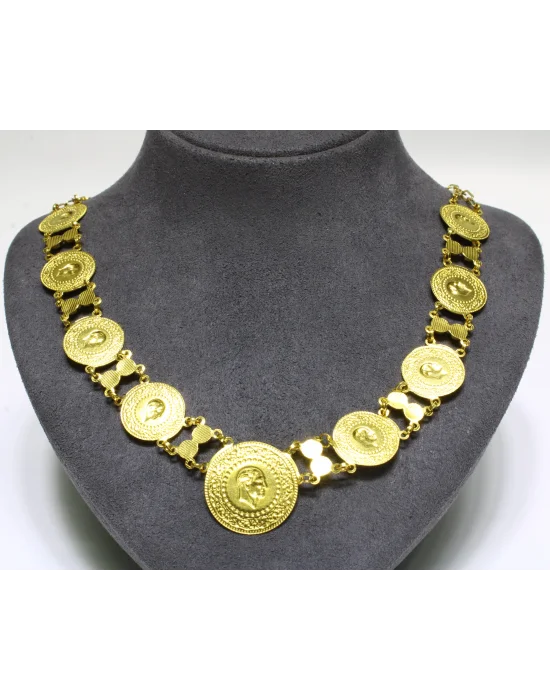 22 Ayar Altın Zincir Kolye 50 CM 20.24 GR KLY4321