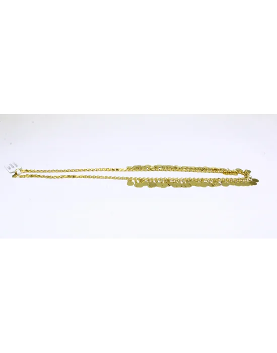 22 Ayar Altın Zincir Kolye 50 CM 21.69 GR KLY4717