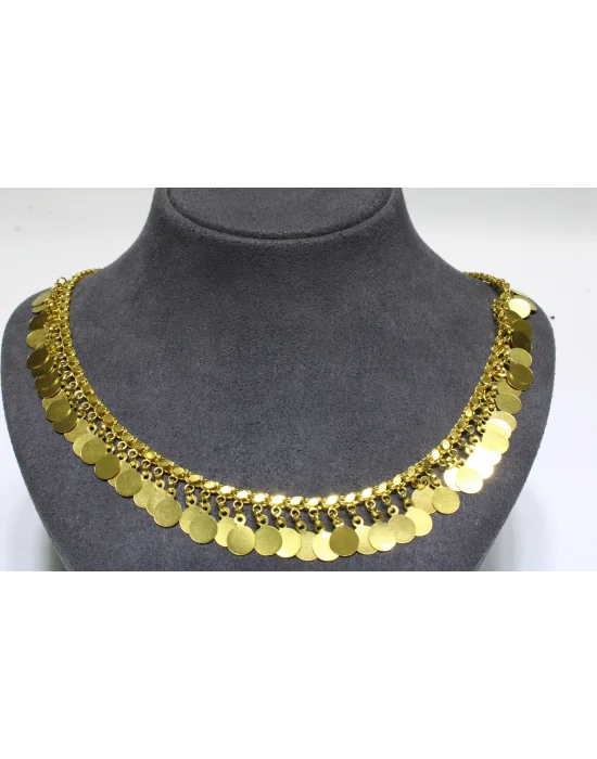 22 Ayar Altın Zincir Kolye 50 CM 21.69 GR KLY4717