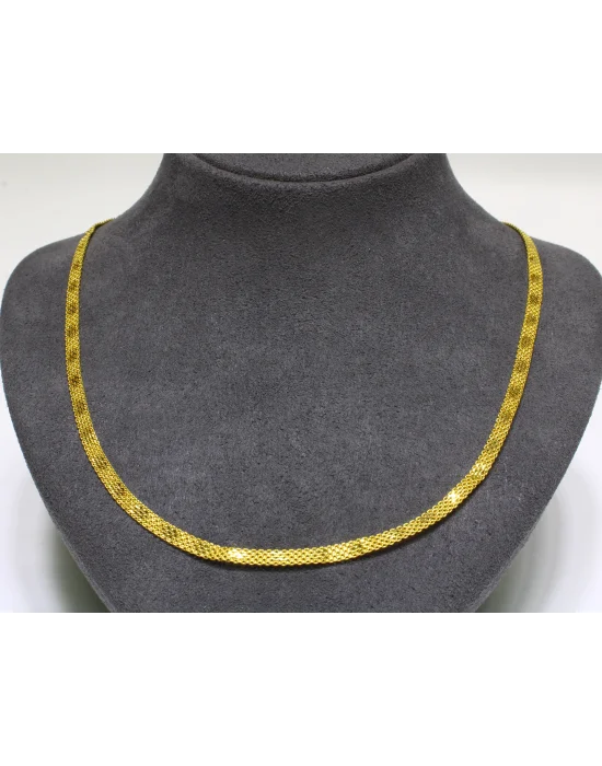 22 Ayar Altın Zincir Kolye 55 CM 11.18 GR KLY4018