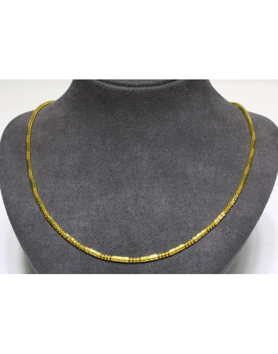 22 Ayar Altın Zincir Kolye 55 CM 13.21 GR KLY4259