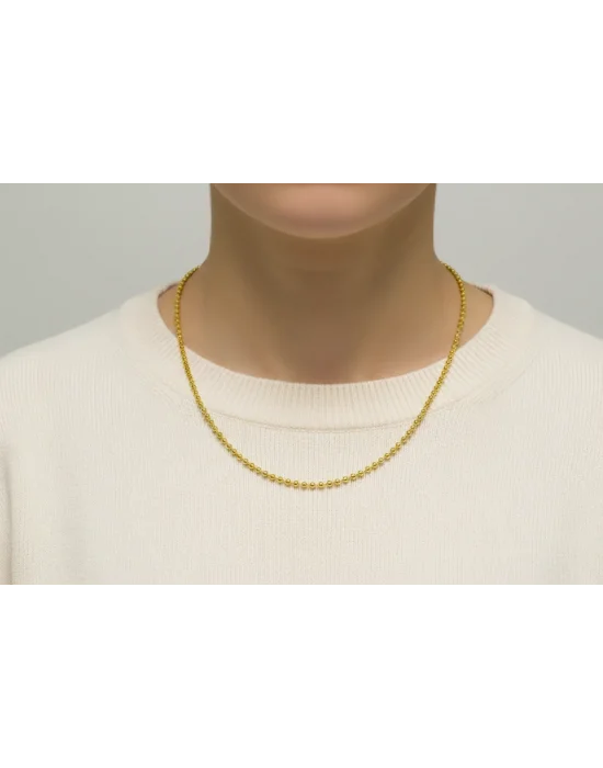 22 Ayar Altın Zincir Kolye 55 CM 13 GR KLY3657