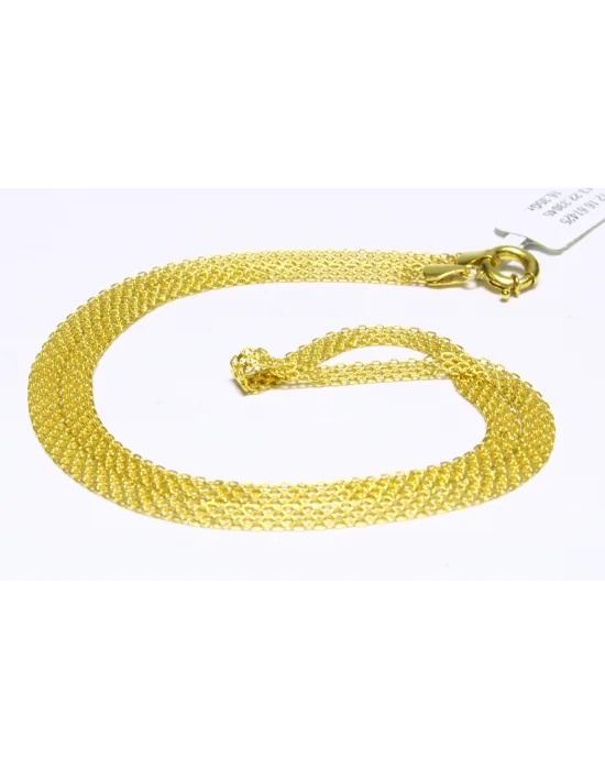22 Ayar Altın Zincir Kolye 55 CM 16.35 GR KLY3564