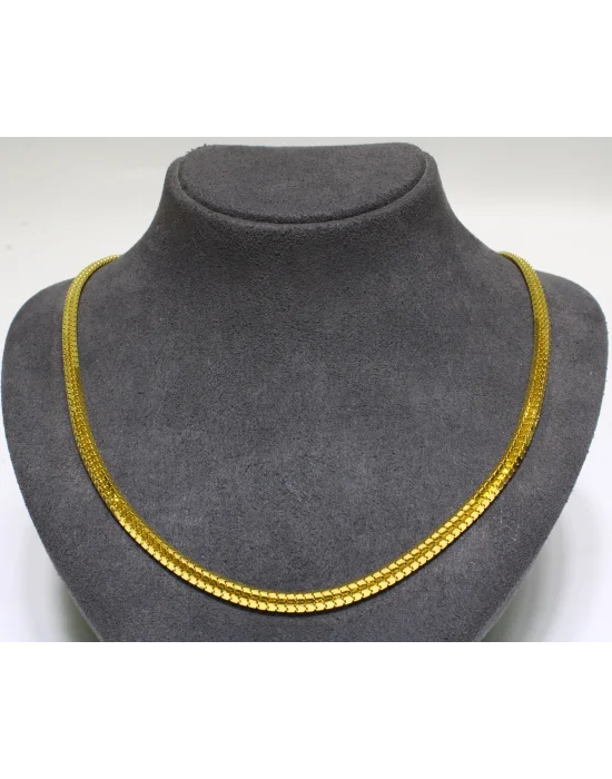 22 Ayar Altın Zincir Kolye 55 CM 16.12 GR KLY4246