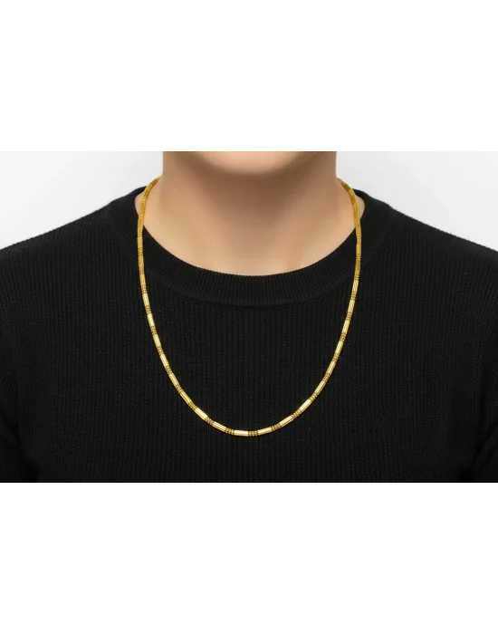 22 Ayar Altın Zincir Kolye 55 CM 19.19 GR KNY4273