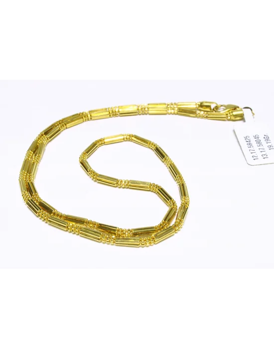 22 Ayar Altın Zincir Kolye 55 CM 19.19 GR KNY4273