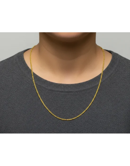 22 Ayar Altın Zincir Kolye 55 CM 5.8 GR KLY4679