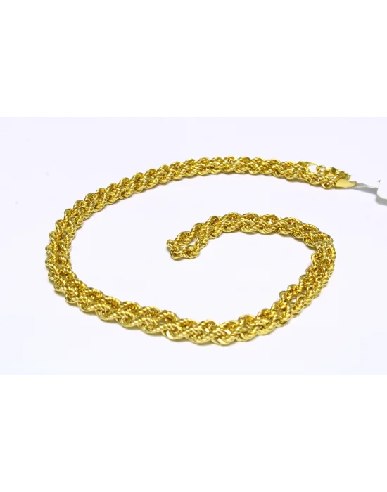 22 Ayar Altın Zincir Kolye 60 CM 12.42 GR KNY4704