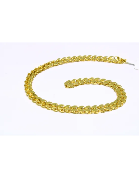 22 Ayar Altın Zincir Kolye 60 CM 12.17 GR KLY4580