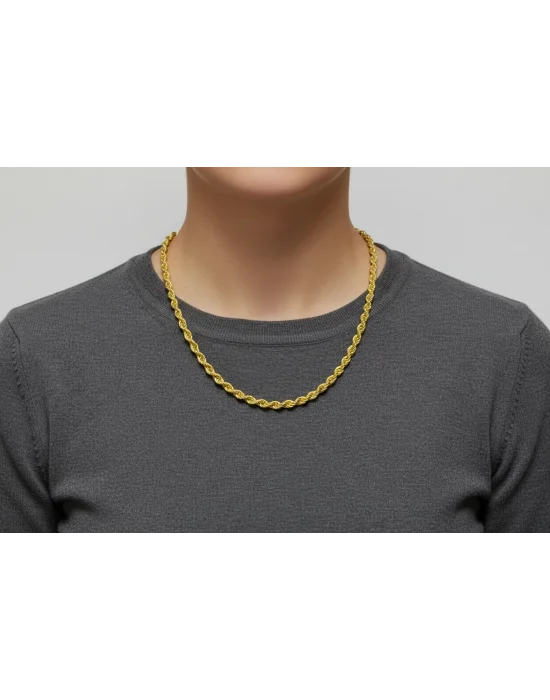 22 Ayar Altın Zincir Kolye 60 CM 15.04 GR ZNC2269
